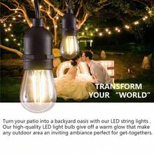 FUTUREM String Lights - US A Type Plug(110-127V) - View 6