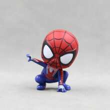 Disney 1 buah Hiasan Meja Karakter Spider-Man Kreatif, Bahan Plastik ABS, Dekorasi Karakter Marvel, Cocok untuk Dekorasi Meja Kantor Rumah, Hadiah Pesta yang Sempurna, Hadiah Liburan untuk Penggemar - Beraneka warna - View 7