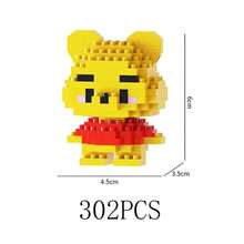 Disney Stitch Judy Nick Building Blocks 302PCS Action Cartoon Character Winnie Piglet Brick Model Disney Princesses Snow White Building Block For Birthday Gifts - Multicolor - View 20