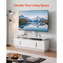 Television Stands & Entertainment Centers - White - View 2