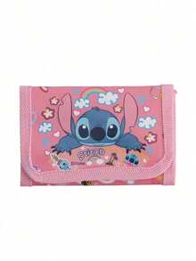 Monopoly 4pcs Cartoon Anime Theme Stitch Coin Purse, Anime Character Stitch & Angel Pattern Gift Bag, Card Holder Wallet, Holiday Small Gift, Coin Pouch - Multicolor - View 12