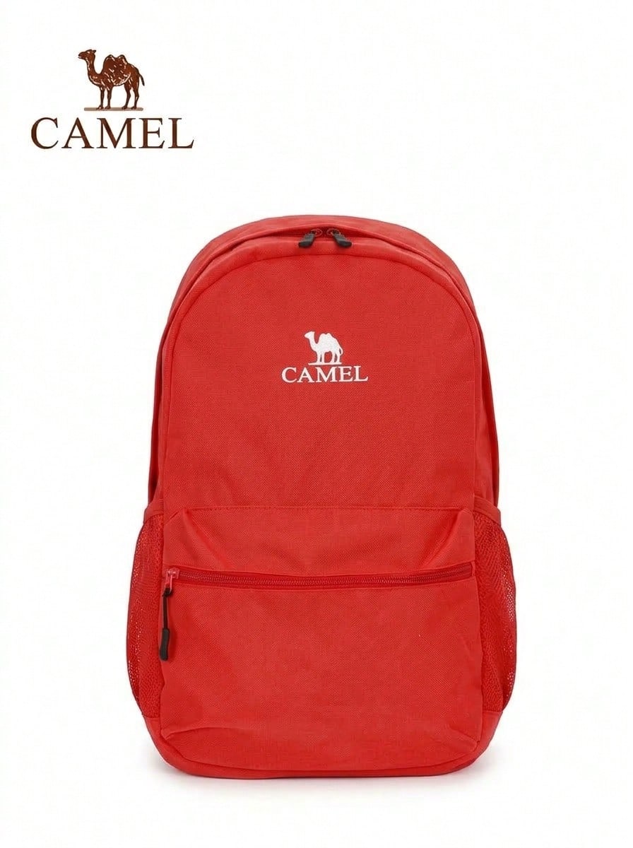CAMEL CROWN Lightweight Outdoor Sports Backpack, Stylish & Casual Daypack For Everyday Wear - Red - View 1