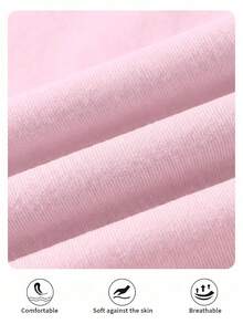 1 Pair Women's Light Pink Matte Velvet Tights, High Elasticity Skin-Friendly Slimming Leggings For Dating And Daily Wear - Baby Pink - View 4