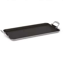 20" Double Burner Griddle - Non-Stick, Dishwasher , Aluminum Handles - Default - View 1