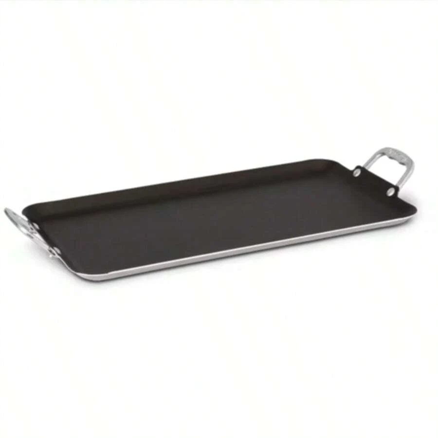 20" Double Burner Griddle - Non-Stick, Dishwasher , Aluminum Handles - Default - View 1