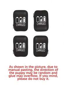 Mobile Phone Charger Data Cable Storage Bag With Charging Cable Pattern. Portable Mini Storage Bag, Coin Purse, Earphone Case, Jewelry Organizer, Card Holder, Travel Accessory, Birthday Gift, Back To School Gift - Multicolor - View 10