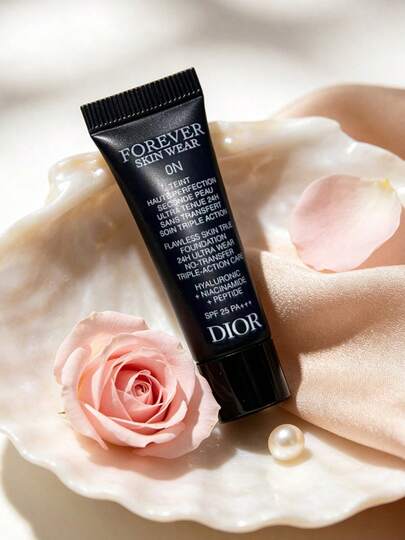 Dior Forever Matte Long-Wear Liquid Foundation 2.7ml Sample, 24-Hour Long-Lasting Makeup, Premium Flawless Foundation, Daily Commute Date Party Travel Makeup Trial Size, Suitable For Girlfriend Mother Friend Makeup Enthusiasts
