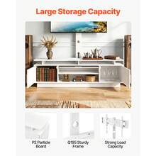 Television Stands & Entertainment Centers - White - View 7
