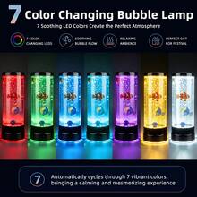 Aquarium Bubble Fish Light, Vibrant LED Lighting, 6 Color-Changing Modes, Soft Night Light, Simulated Fish Bubble Atmosphere Lamp, Suitable For Aquarium Enthusiasts, Home Decor With Realistic Tropical Fish For Relaxing Environment Night Light - View 8