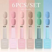 Set Kutek Gel 6 Warna dengan Botol yang Sesuai Warna, Cocok untuk Manikur Wanita di Musim Semi, Gugur, Dingin, dan Musim Panas, Manikur DIY di Rumah, Penataan Manikur Sehari-hari, Set Gel Warna-warni untuk Penggunaan Pribadi, Manikur di Rumah dan Desain Manikur Musiman - MultiWarna - View 74