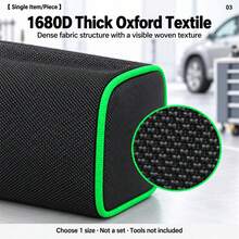 TKIGZNW A016 Compact Hardware Storage Bag,1Pc,Oxford Cloth Hand‑Carry Pouch For Carpenter House Inspector DIY Home Renovation Repair - Black - View 3