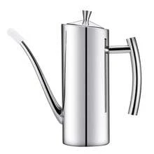 1 cái bình đựng dầu bằng thép không gỉ 304 cao cấp 500ml, bình đựng dầu chiên và nấu ăn, dụng cụ nhà bếp - Xem 3