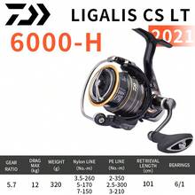 Original DAIWA 2021 Type LEGALIS CS LT 1000-6000 Series Light Spinning Reel Lure Fishing Spinning Reel - Black - View 11
