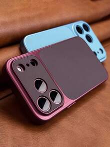 手機殼：全新奢華升級 可立即變身 18 17 系列 橘色復古手機殼 相容 iPhone 17Air 16 15 14 13 Pro Max 17Pro 17Promax 18 Pro Max 大窗相機 防震軟邊硬殼 - 櫻桃紅 - 查看 2
