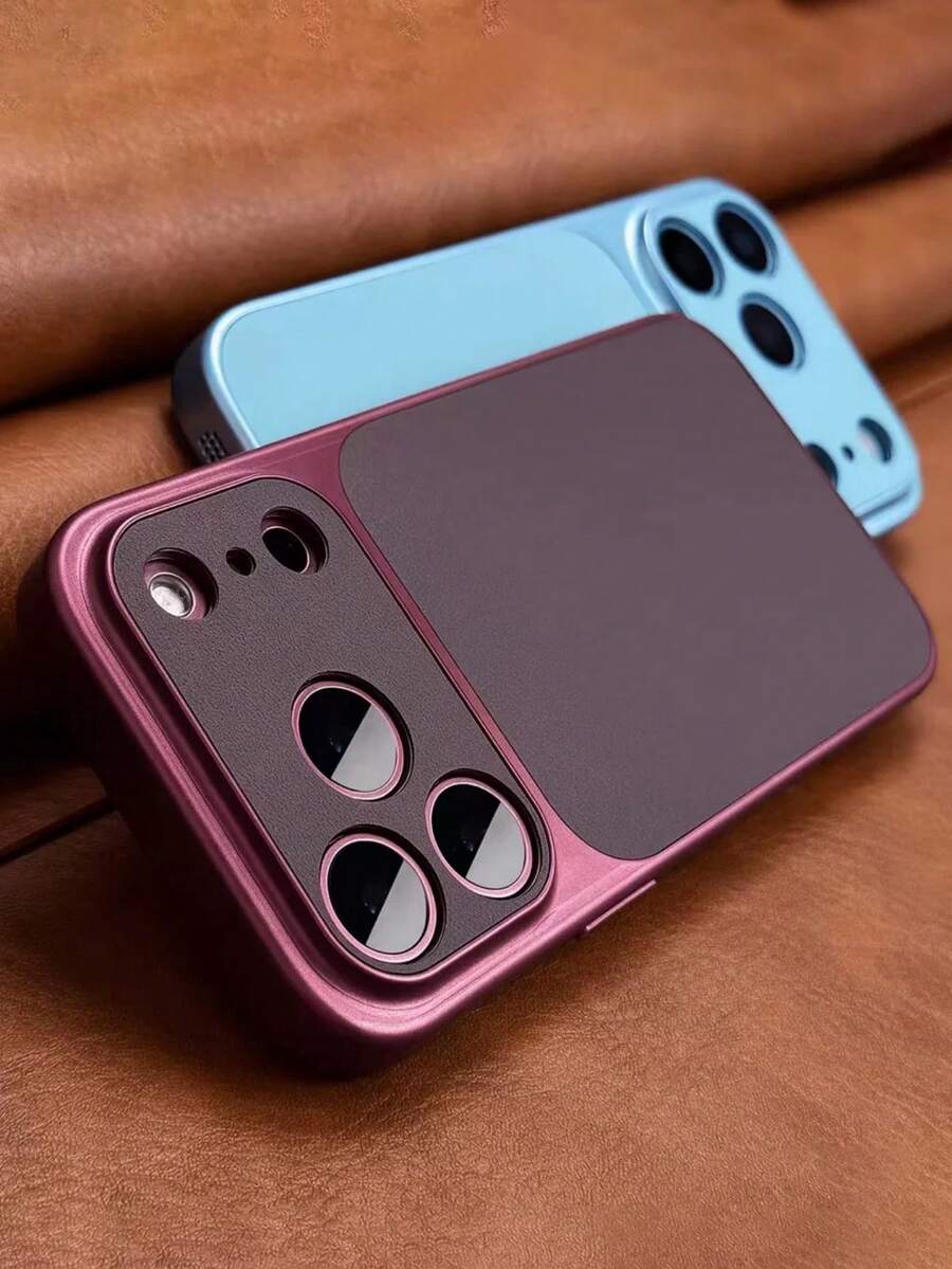 手機殼：全新奢華升級 可立即變身 18 17 系列 橘色復古手機殼 相容 iPhone 17Air 16 15 14 13 Pro Max 17Pro 17Promax 18 Pro Max 大窗相機 防震軟邊硬殼