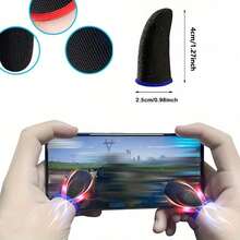 12pcs Mobile Game Finger Sleeves, Finger Protection Covers - B - View 7