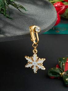 CIZME 1pc Cute Christmas Fake Belly Ring For Women,Santa Claus Hat,Christmas Tree Non Piercing Belly Button Rings Fake Navel Rings For Christmas Party Gift - Fake Belly Ring - View 6