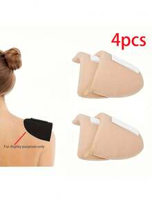 Soft & Breathable Thick Foam Shoulder Pads, Suitable For Women, Elegant Sports-Themed Design, Non-Slip & Detachable, Applicable For Dresses, Jackets, Shirts & More, Unisex, 3 Colors, Sewing Accessory, Soft Foam Shoulder Pads For Men, Suitable For Suit Jackets - Multiple Styles - View 16