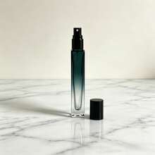 1pc Dark Green Gradient High-End Square Glass Perfume Bottle, Refillable Empty Perfume Spray Bottle With Black Cap, Portable Travel Cosmetic Dispenser For Perfume Sample Storage. 5-10ml Premium Glass Perfume Sample Bottle, Square Perfume Dispenser Bottle. Suitable For Outdoor Activities, Shopping, Gatherings, Travel, Camping, Running, Cycling, Hiking, Etc. Bottom Fillable Leak-Proof Non-Spraying Reusable - Multicolor - View 14
