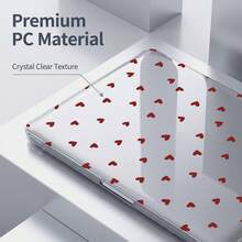 1件裝透明水晶防震保護殼，適用於MacBook/Matebook，全透明硬PC外殼附散熱孔，貼合式筆電保護殼，相容13 Neo/13.3 Air/13.3 Pro/13.6 Air/14.2 Pro/15 Air/16.2 Pro/D16/14 Ultra - 查看 7