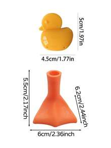 Tempat Sikat Gigi, Set Tempat Sikat Gigi Bebek Kreatif untuk Penyimpanan Kamar Mandi, Tempat Sikat Gigi Desain Lucu, Dudukan Sikat Gigi, Tutup Sikat Gigi Bebek, Hadiah Menarik, Tempat Sikat Gigi, Hemat Ruang, Penyimpanan Serbaguna, Kamar Mandi Rumah, Kembali ke Sekolah, Hadiah Pindah Rumah - MultiWarna - View 10