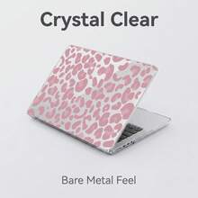 1pc Transparent Crystal Shockproof Protective Case, Compatible With MacBook/Matebook, Fully Transparent Hard PC Shell With Ventilation Holes, Fits Laptop Shell, Suitable For 13 Neo/13.3 Air/13.3 Pro/13.6Air/14.2 Pro/15Air/16.2Pro/D16/14 Ultra - View 1