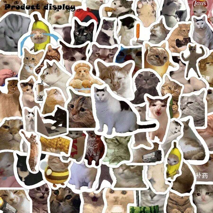 110pcs Animal Reading Activity Stickers | Vinyl Aesthetic Decals, Suitable For Laptop, Phone, Guitar, Water Bottle, Car, Tablet, Luggage, Musical Instruments - Perfect For Party Favors, Rewards And Holiday Gifts School Supplies - Multicolor - View 1