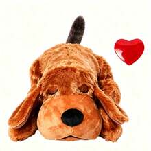 Pet Soothing Doll, Dog Anxiety Companion Sleep Simulated Heartbeat Plush Doll – Perfect Gift - Multicolor - View 7