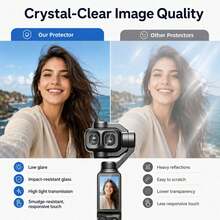 For OSMO Pocket 4P / XTRA Muse 2 Pro PULUZ 9H 2.5D HD Tempered Glass Lens Protector + Screen Film (Transparent) - View 8