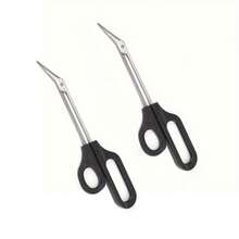 1/2 Pcs Set Thick Toenail Clippers With Long Handles - Precision Nail Nipper For Thick Nails, Cuticle Scissors, Nail Care Tools, Manicure Essentials | Ergonomic Design | Metal Structure, Toenail Clipper - Multicolor - View 11