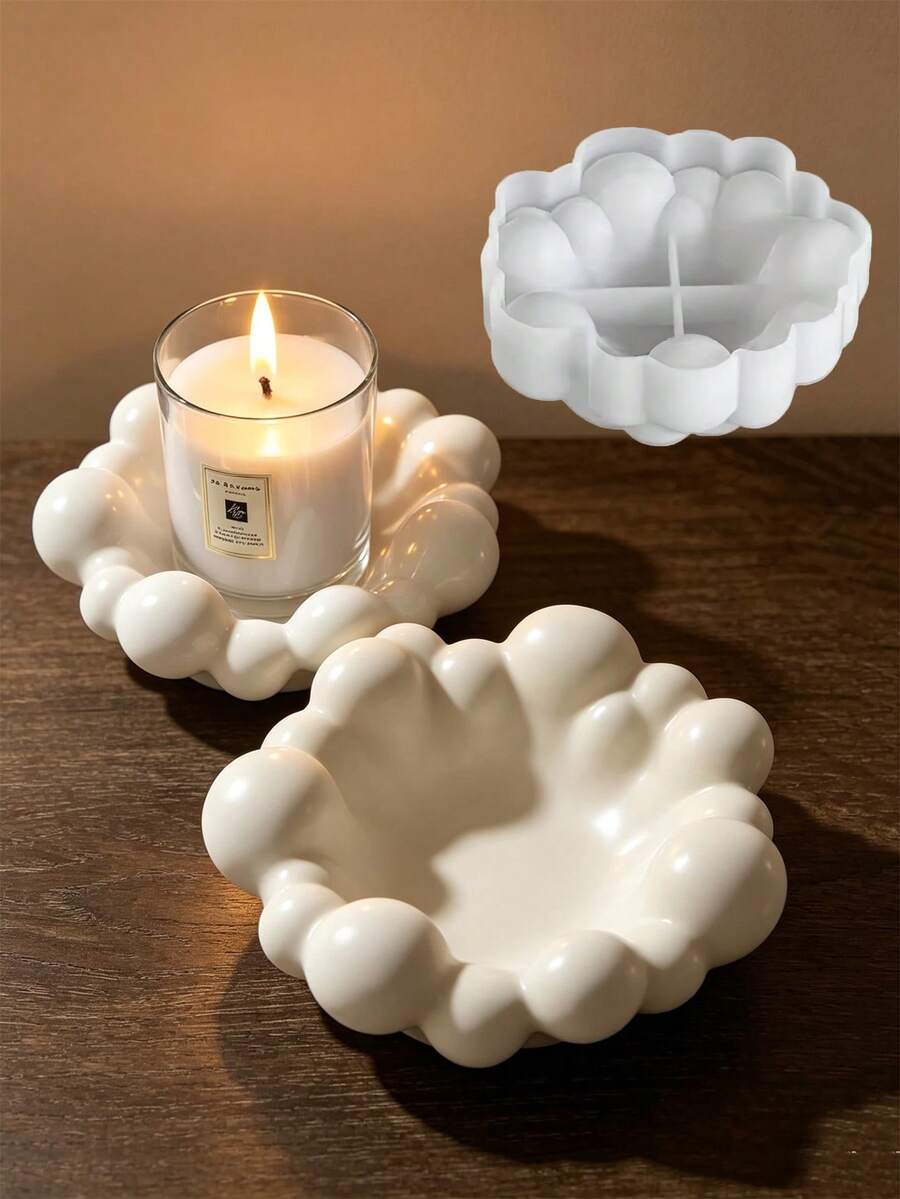 Irregular Bubble Cloud Shape Bowl Silicone Mold, DIY Handmade Storage ...