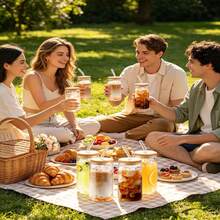 Premium Transparent Cola Glass Cup With Glass Curved Straw, Large Capacity Suitable For Coffee, Milk Tea, Juice, Cold Drinks, Home Daily Use, Party Gathering, Minimalist Ins Style, Easily Create Atmosphere Drinks - Clear - View 6