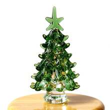 Christmas New Colorful Glass Christmas Tree Ornament Home Desktop Holiday Atmosphere Decoration - Multicolor - View 12
