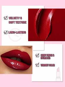 MISSLYN 2pcs Cream Color Lipstick + Contouring Roller Powder + Halloween Sticker Set, Cream Satin Lip Gloss, Smooth Blendable Contouring Powder, Face And Lip Makeup Set, Daily/Party/Y2K, Soft Makeup/Natural Glow/Matte, Halloween Makeup - #158+#1 - View 5