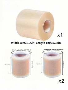 1/2/3PCS Large-Size Hydrocolloid Roll Anti-Wear Patch, Flexible And Skin-Friendly Hydrocolloid Patch Tape, Waterproof Hydrocolloid, Hand And Foot Care Patch - One Size - View 10
