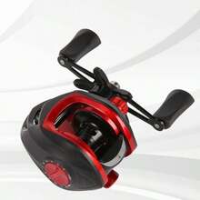 1 buah Reel Baitcasting untuk Pria, Reel Pancing Ringan untuk Memancing Ikan Bass, Lemparan Halus & Tarikan Kuat untuk Memancing di Air Tawar - MultiWarna - View 4