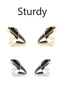 Metal Anti-Kick Toe Protector, Designed To Prevent High Heel Damage, Durable Pointed Toe Cover Elegant Suitable For Women's High Heel Repair Decoration Protection, Portable Decorative Pointed Toe, Durable And Fashionable, Perfect For High Heels, Boots And High Heels, Shoe Decoration, Protection Repair, Easter Gift, Mother's Day Gift, Independence Day Gift, Travel Essential, Party Favor, Wedding Gift - Multicolor - View 20