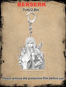 BER/SERK Keychain, Guts, Griffith Keychain, Anime Keychain, Anime Fans Merch Goods, Bag Charm, Water Bottle Decoration, Birthday Gift, Party Favor - A - View 4
