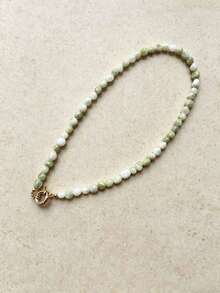 Natural New Jade Necklace – Energy Healing Crystal Jewelry For Women - New Jade - View 4