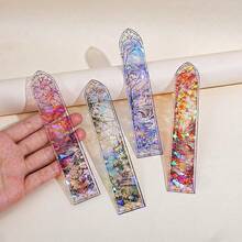 Transparent Painted Acrylic Bookmarks With Four-Season Scenery Theme, Creative Reading Decorative Accessories Featuring Four-Season Scenery Patterns, Elegant Literary Gifts For Book Lovers, Art Enthusiasts And Female Readers, Presents For Festivals - One Size - View 10