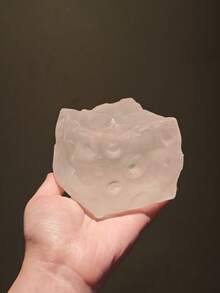 Glacier Jumbo Clear Cheese Ruirui Squishy Toy, Multi-Sensory Soft Mochi Squeeze Stress Relief Toy, Slow Rebound, Anxiety Relief Hand Sensory Toy - Multicolor - View 29