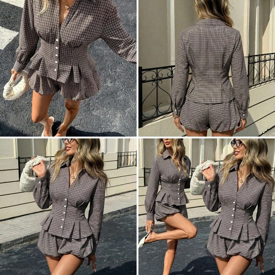 Women Two-Piece Outfits - Color as Pic - View 1