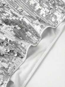 Women Shorts - Silver - View 5