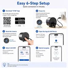 1件裝 WiFi迷你攝影機 無線錄影機 家用監控 適合寵物使用 迷你家用攝影機 家居安全監控 攜帶式攝影機 USB供電 不含電池 僅支援2.4GHz Wi-Fi 不支援5GHz Wi-Fi 適合家長與寵物飼主 - 黑色 - 查看 3