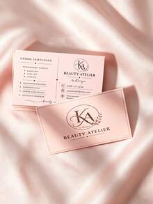 500/1000PC Double-Sided Customized Business Cards, Personalized QR Code Business Cards, Customizable Printing Of Name, Phone, Address, Logo, Text Information, Professional Business Cards For Workplace, Office, Company Employees, Business Marketing, Social, Personal Promotion - Customized Business Cards - View 5