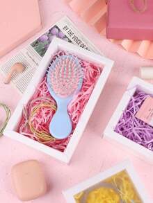 1pc Kraft Paper Drawer Gift Boxes With Clear Window, For Gifts, Jewelry Packaging, Business, Wedding, Birthday Parties, And Other Occasions. - Multi-color - View 4
