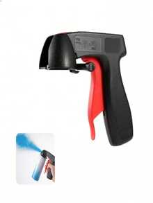 Spray Paint Handle(1/2 Packs), Aerosol Spray Can Trigger Grip, Ergonomic Paint Sprayer Gun Tool For Smooth Control & Reduced Finger Fatigue, Easy Clip-On For DIY Painting, Furniture & Fence - Multicolor - View 12