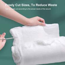 Cofoe Absorbent Cotton Roll - Soft Fluffy Cotton Wadding, Cut-To-Size First Aid Care Bandage Padding, Highly Absorbent Cotton Material For Daily Skin Cleansing, DIY Cotton Balls & Wiping - View 4