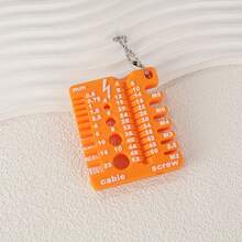 Wire Gauge Screw Measuring Tool, Thickness Gauge, Standard Double-Sided Ruler, Portable Lightweight Multi-Function Size Gauge, Suitable For DIY, Electrical Repair Projects, Bolt Size Gauge, Handheld Precision Caliper, Auxiliary Tool - One Size - View 11