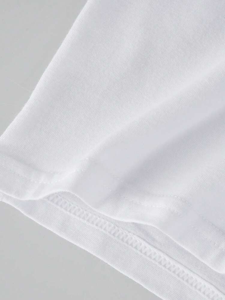 Norcotton 5件組男士內褲，飛蠅/3D囊袋設計，大空間無束縛，白色純棉布料，運動加長版防磨損 - 白色 - 查看 5